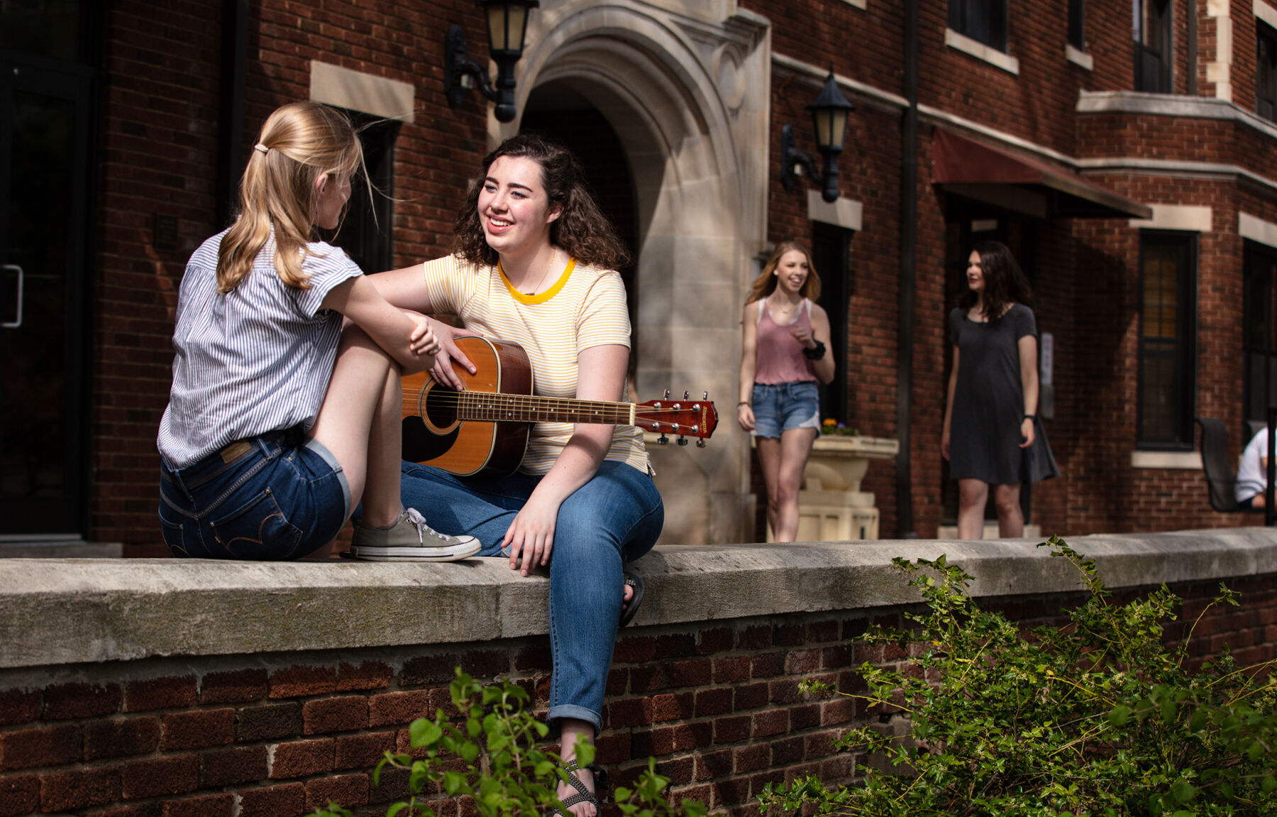 Paige Meyer ’22 found her Drury Fusion: Criminology + Psychology + Drury Singers. The unique curriculum lets students find a path that fits both their passion and professional interests. Photo provided by Drury University